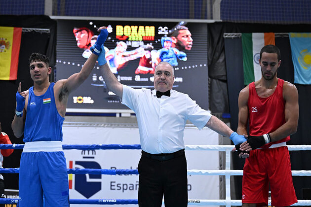 BOXAM Elite 2026: Hitesh Gulia, Preeti power India to flying start on Day 1