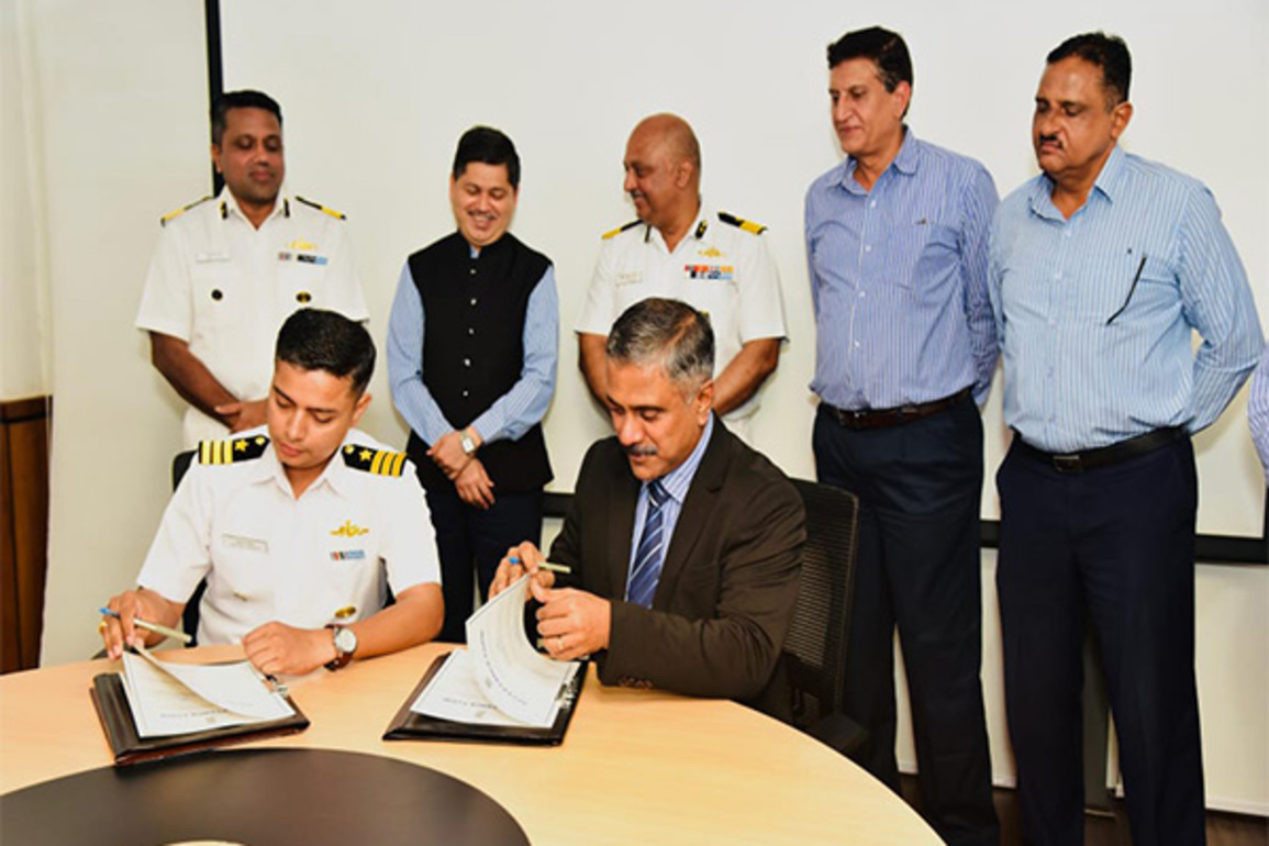 First Fast Patrol Vessel 'Adamya' inducted into Indian Coast Guard