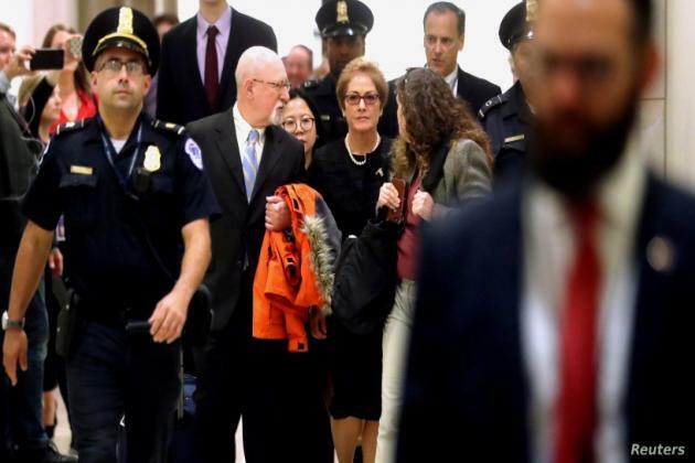 Former U.S. ambassador to Ukraine says Trump orchestrated her removal
