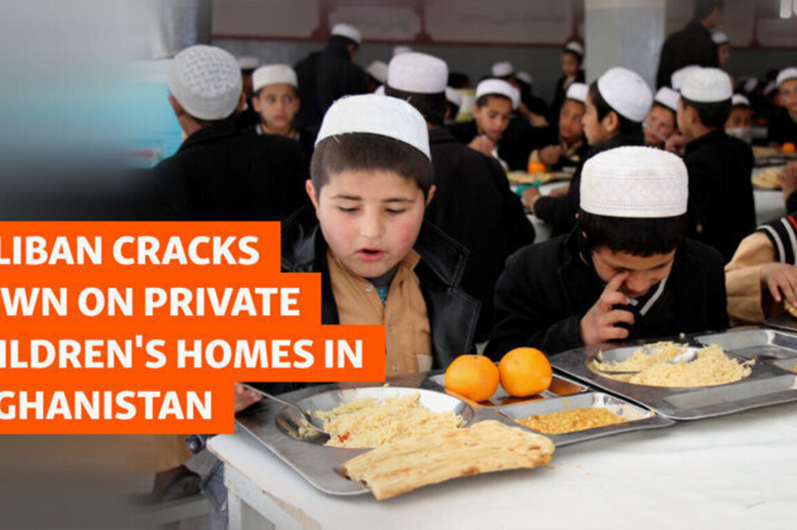 Taliban Cracks Down On Private Children's Homes In Afghanistan