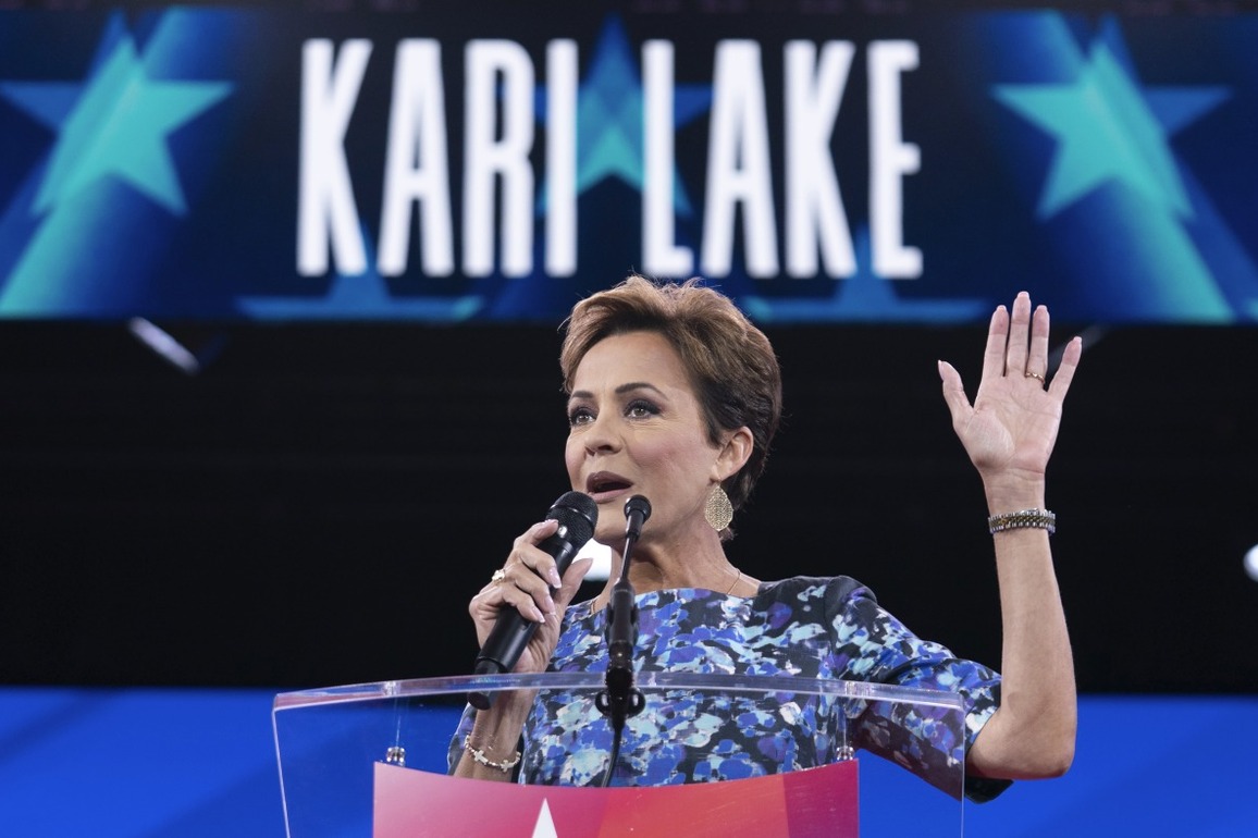 Kari Lake says Voice of America to rely on pro-Trump OAN