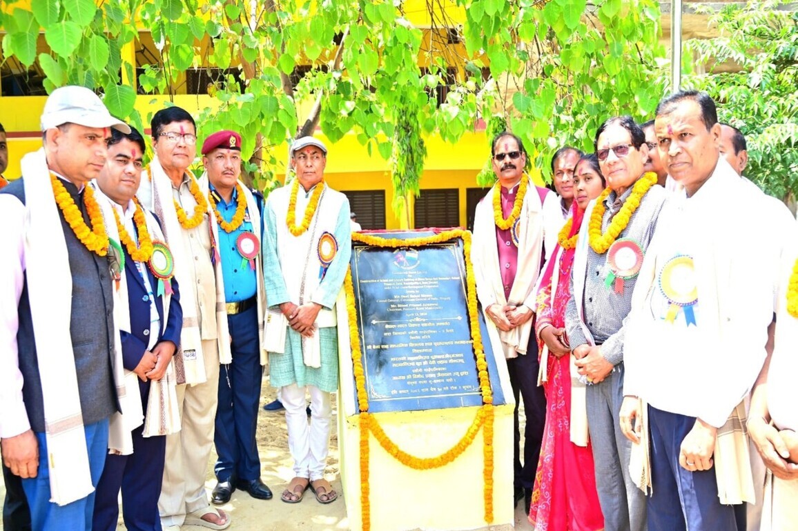Nepal: Foundation stone laid for construction of school, library buildings with Indian assistance in Madhesh province