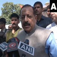 Unin Minister Jitendra Singh visits family of police personnel killed in Kathua encounter