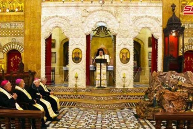 Christian denominations of Aleppo hold mass for peace