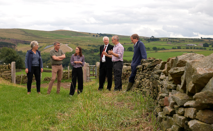 Daniel Zeichner visited farmers to hear their views on right to roam