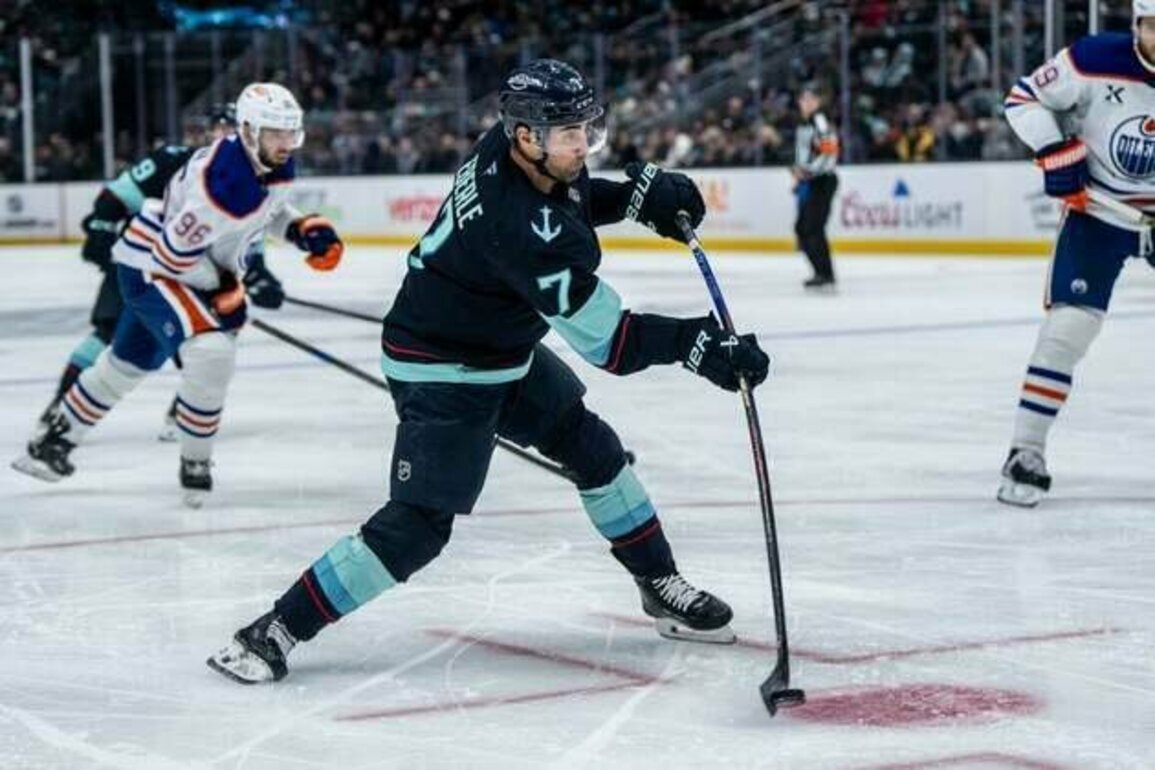 Ex-Oiler Jordan Eberle scores twice in Kraken victory