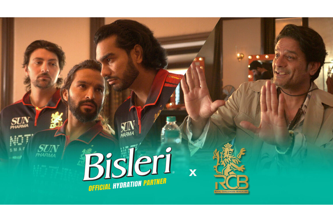 'Lights, Camera and Hydration': Bisleri Brings a Refreshing Twist to their Association with Royal Challengers Bengaluru