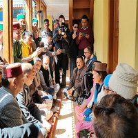 Himachal: BJP delegation led by Jairam Thakur meets family of deceased HPPCL engineer Vimal Negi