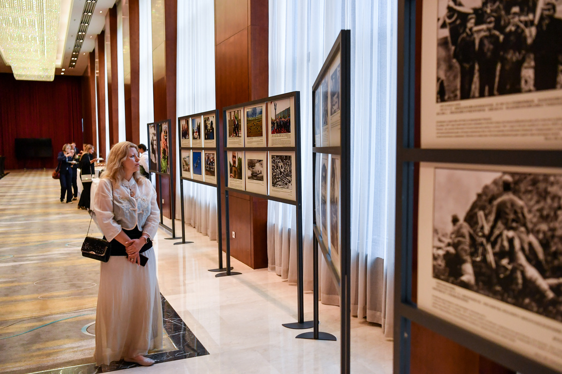 BELARUS-MINSK-PHOTO EXHIBITION-80TH ANNIVERSARY OF VICTORY IN THE CHINESE PEOPLE'S WAR OF RESISTANCE AGAINST JAPANESE AGGRESSION