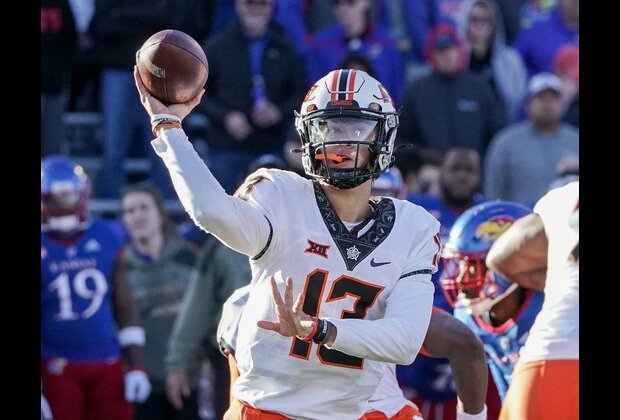 QB situation in flux as Oklahoma State hosts Iowa State