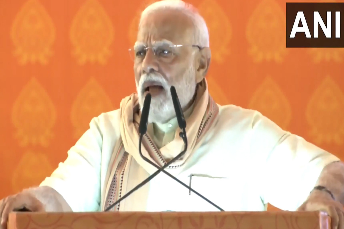 Congress-RJD "ecosystem" busy advocating for infiltrators: PM Modi, in Bihar's Purnea targets Opposition