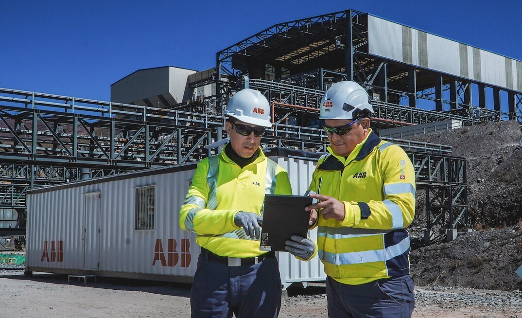 Grinding Connect ABB AI integração de dados