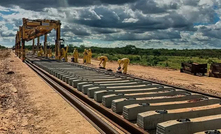 Obras de construção da Transnordestina/Divulgação