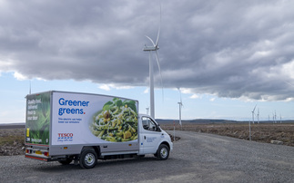 Tesco introduced 30 electric vans last year ahead of plans to roll out 150 in 2022