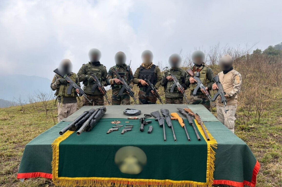 Manipur: 17 cadres held, arms and explosives seized in joint operations across districts