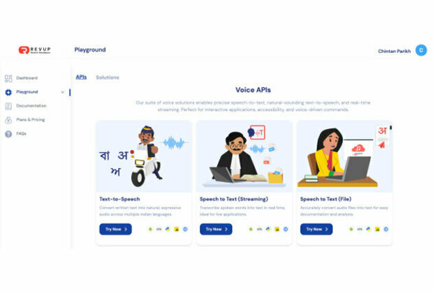 Reverie launches RevUp - A Voice API Platform Supporting 12 Indian Languages