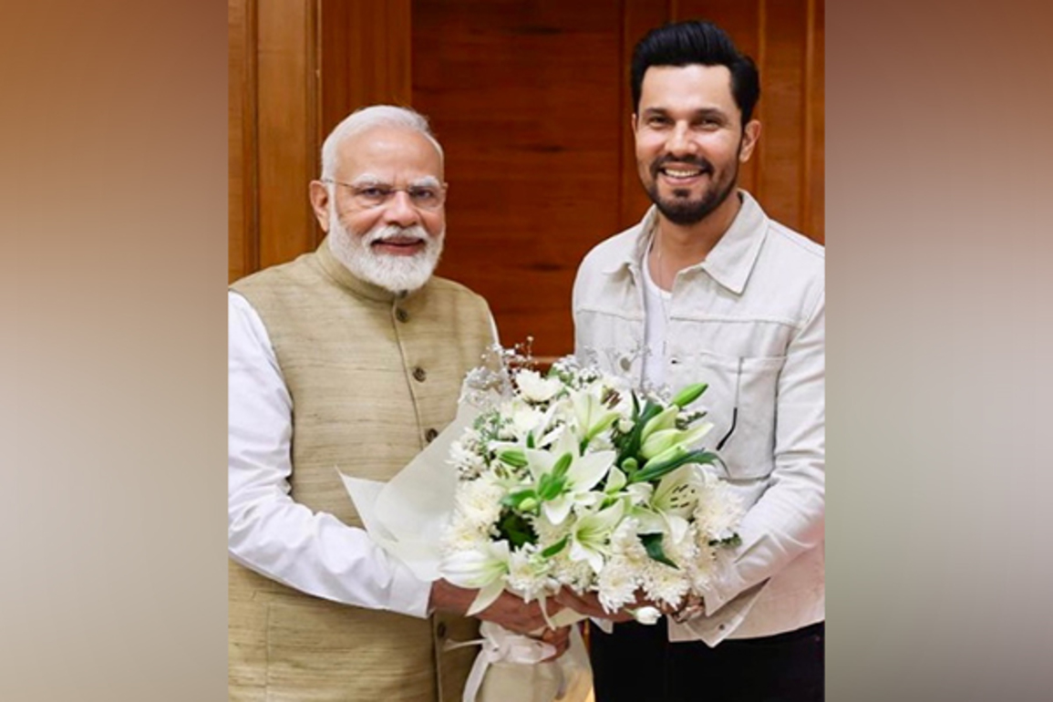 "His pat on back is great encouragement to keep doing good work": Randeep Hooda meets PM Modi