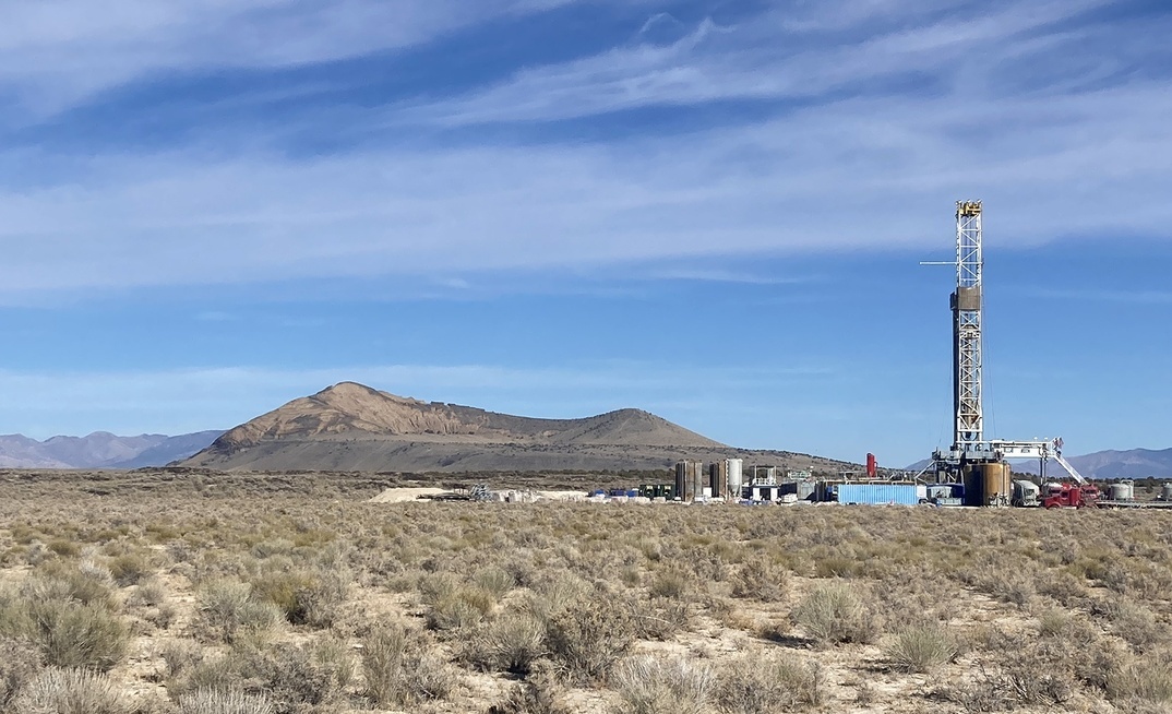 Fervo Energy's greenfield geothermal site at Project Blanford, Utah