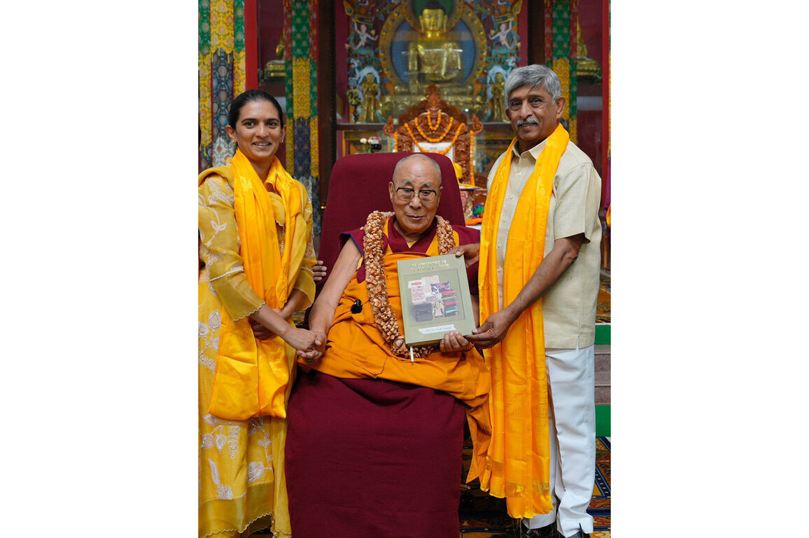 His Holiness The Dalai Lama Launches Ekya School's Book on Inquiry Based Education