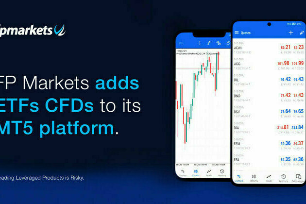 FP Markets adds ETFs CFDs to its MT5 platform