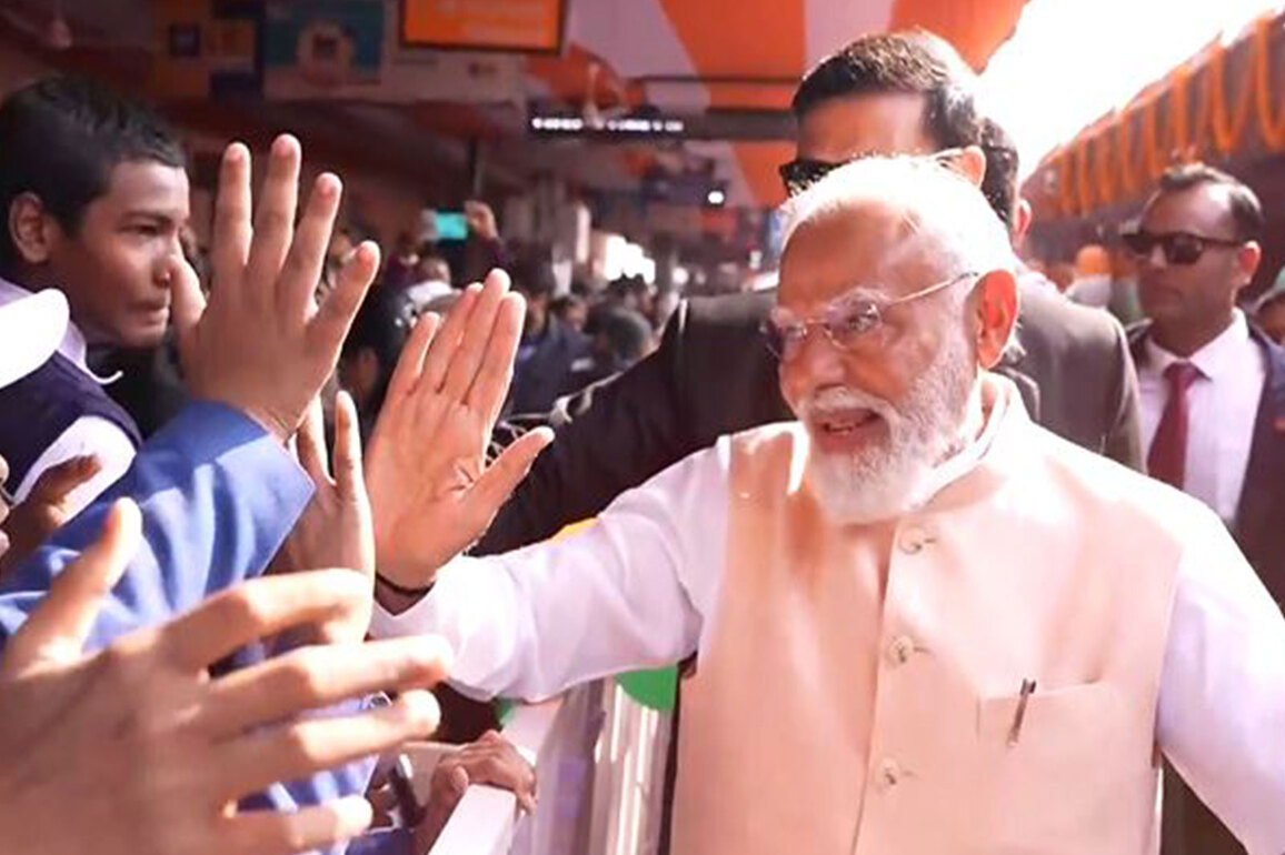PM flags off Vande Bharat sleeper train; Assam Governor, CM Sarma attend ceremony