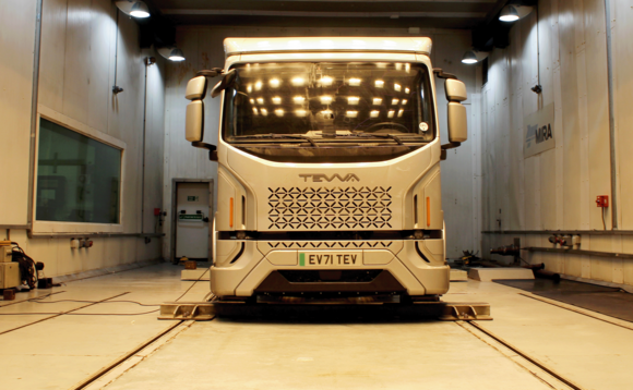 Tevva's 7.5-tonne electric trucks boast a range of up to 310 miles when using its range extender technology | Credit: Tevva
