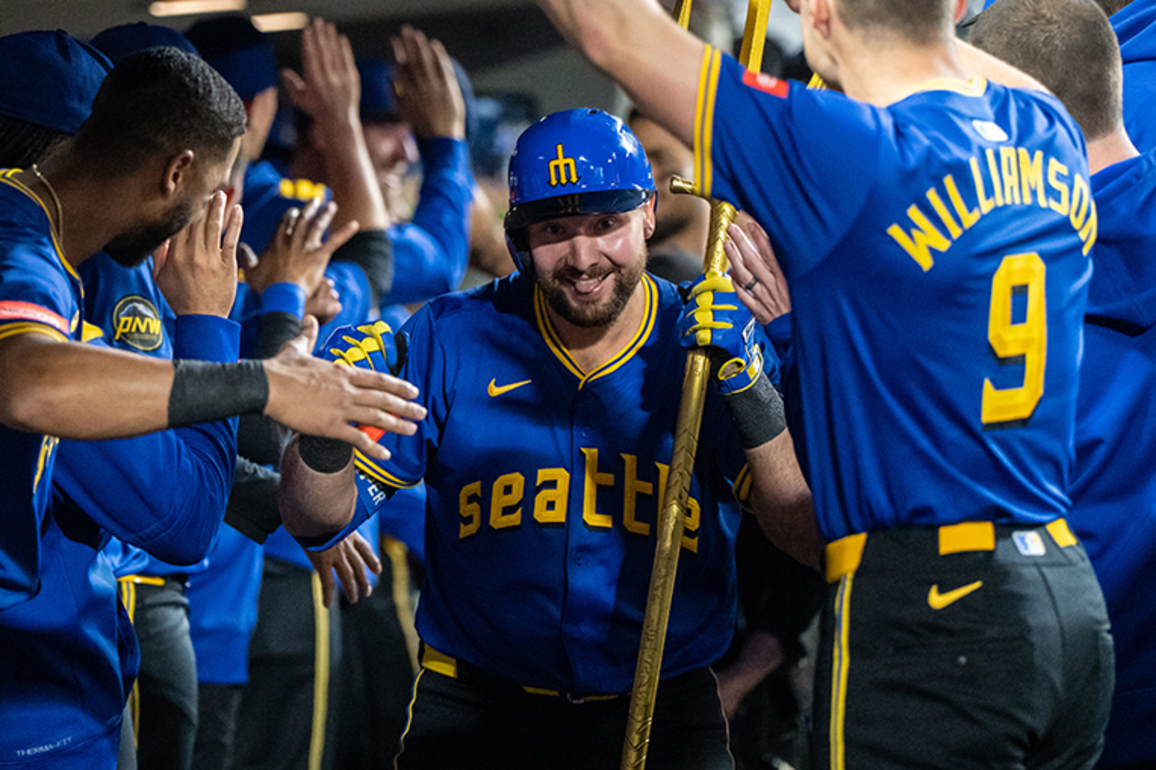 Seattle Mariners' Raleigh is producing jaw-dropping numbers