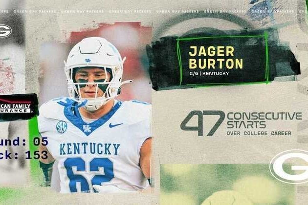 Jager Burton stayed true to himself on his way to NFL