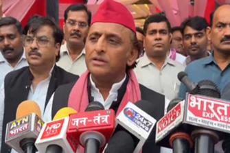 BJP govt's two achievements are 'Pakora' and 'Bhagoda': Akhilesh Yadav takes jibe at BJP