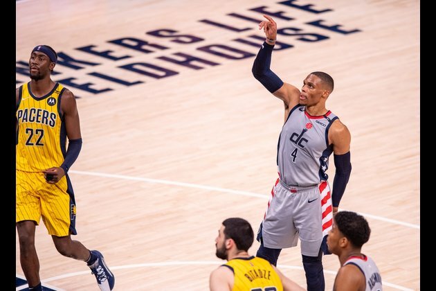 NBA roundup: Russell Westbrook makes history in Wizards' OT win