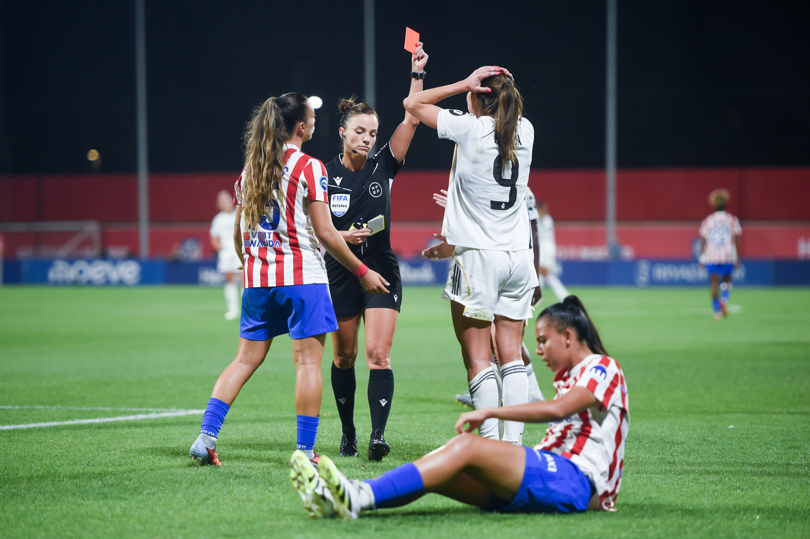 (SP)SPAIN-MADRID-FOOTBALL-LALIGA-WOMEN-ATLETICO DE MADRID VS REAL MADRID