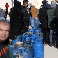 MIDEAST-WEST BANK-HEBRON-GAS SHORTAGE