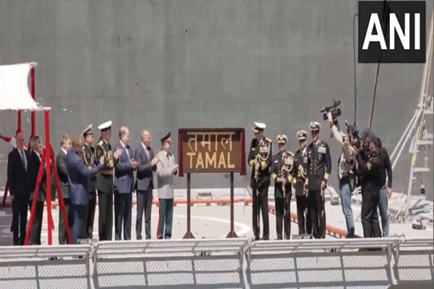 Indian Navy's latest warship INS Tamal commissioned in Russia