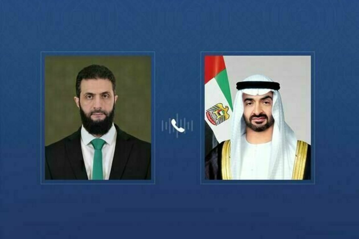 UAE President receives phone call from Syrian President exchanging Eid Al-Adha greetings