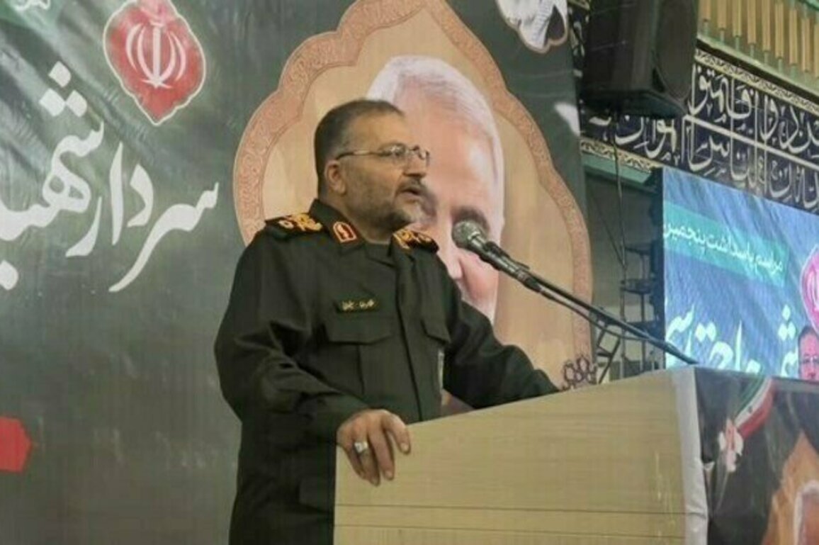 Iranian General Warns Israels Backers of Response to Any Aggression