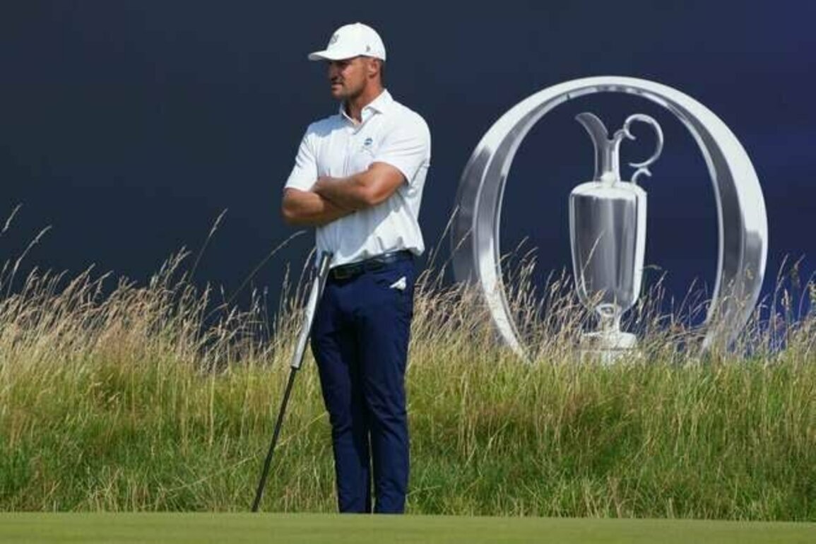 Bryson DeChambeau chasing Open breakthrough in 'thick wind'