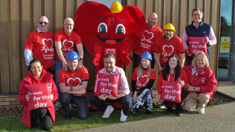 Donaldson Group announces partnership with British Heart Foundation