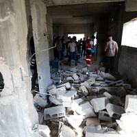 MIDEAST-NABLUS-ISRAELI MILITARY OPERATION-DAMAGE