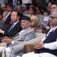 Chinese delegation refers to Everest as "Chomolungma" during Sagarmatha Sambaad