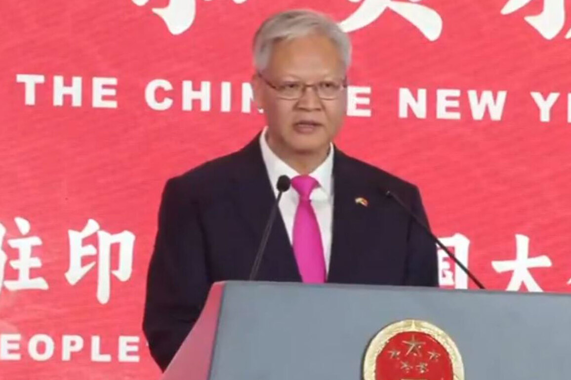 "Neighbours that cannot be moved apart": Beijing envoy marks 76 years of diplomatic ties with India