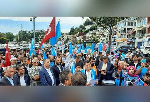 Uyghurs, Turks in Istanbul demonstrate against 'Hunger Genocide' in China