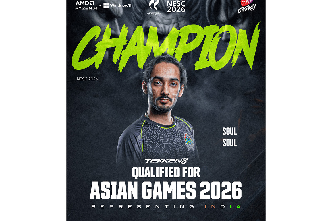 S8UL Esports' Gurashish Singh, Prateek Bhaunt secure Asian Games 2026 berths; will represent India in Tekken 8 & Street Fighter 6