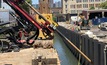  Installing piles from a barge presented a range of challenges for a US contractor that were all solved with the use of a sonic rig from Eijkelkamp North America