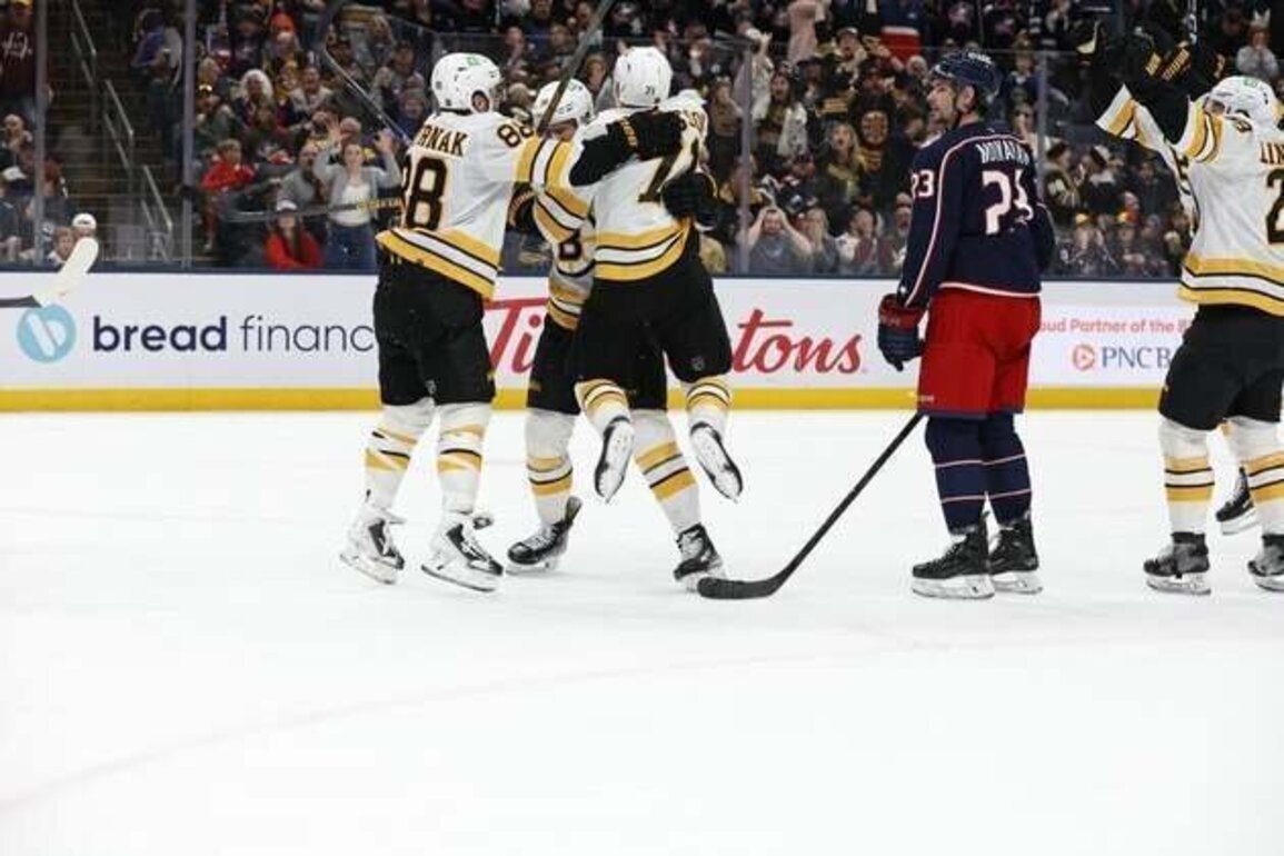 NHL roundup: Down 3-0 in third, Boston tops Columbus in SO