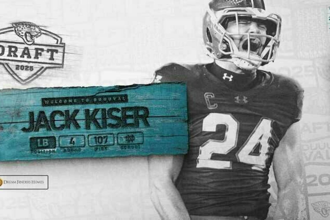 Jaguars Select Jack Kiser No. 107 Overall in the 2025 NFL Draft