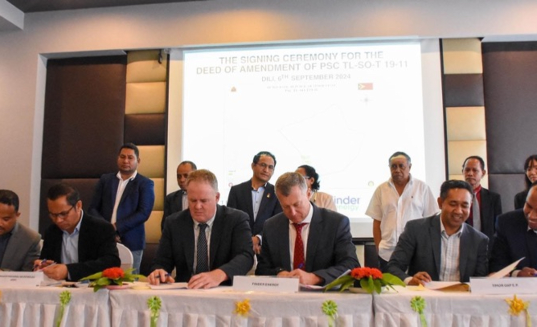 A signing ceremony for PSC 19-11 was held in Dili on 6 September 2024 hosted by the Timor-Leste’s Autoridade Nacional do Petróleo (ANP).
