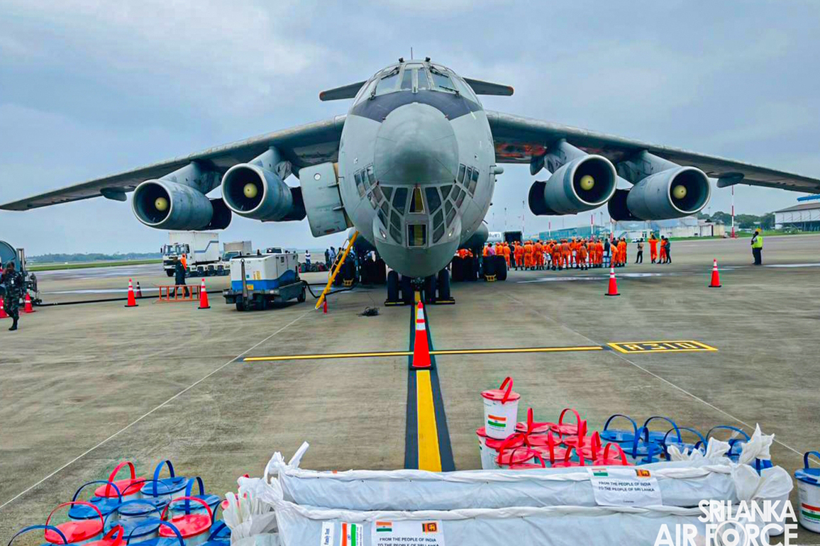 Operation Sagar Bandhu: IAF IL-76 arrives in Sri Lanka with 80 NDRF personnel, relief supplies