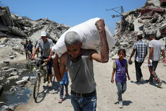 Isarel says it allowed aid flow in Gaza to avoid sanctions