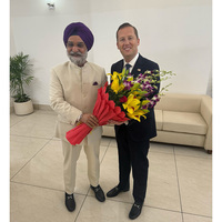 US Ambassador calls on Delhi LG Sandhu; holds wide-ranging discussions