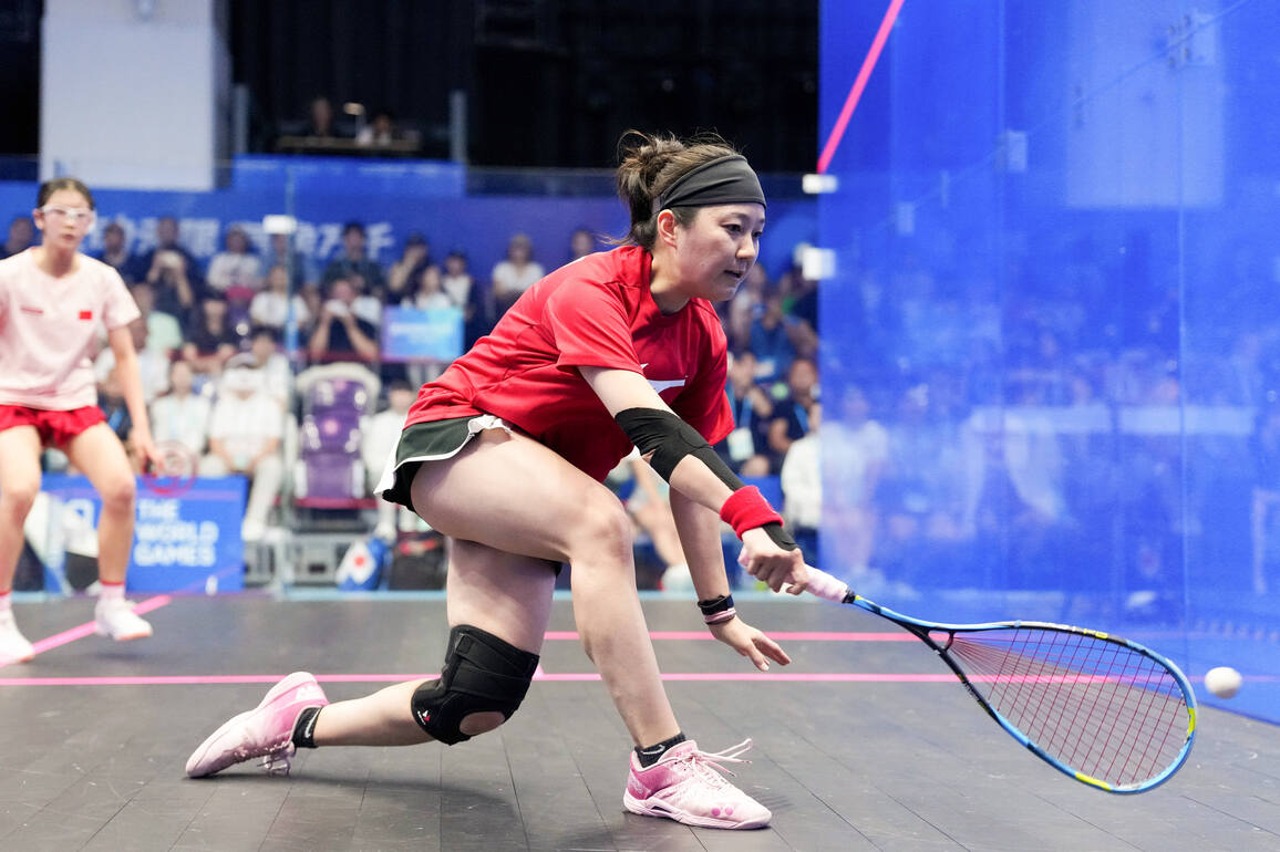 (SP)CHINA-CHENGDU-THE WORLD GAMES 2025-SQUASH-WOMEN'S SINGLES-CONSOLATION PLATE FINAL (CN)